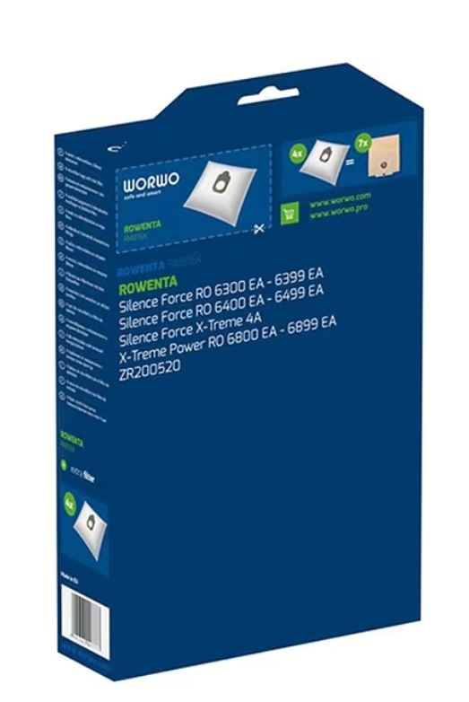 RMB 16 K Комплект пылесборников (4шт+фильтр ROWENTA RMB16 1 500x748 - RMB 16 K Комплект пылесборников (4шт+фильтр ROWENTA